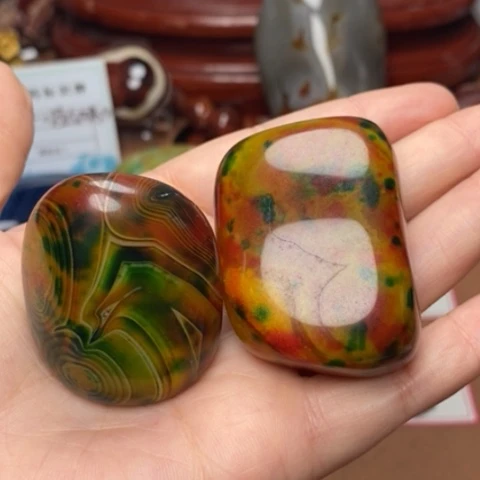 未镶嵌玛瑙/玉髓珠宝奇石过****己
