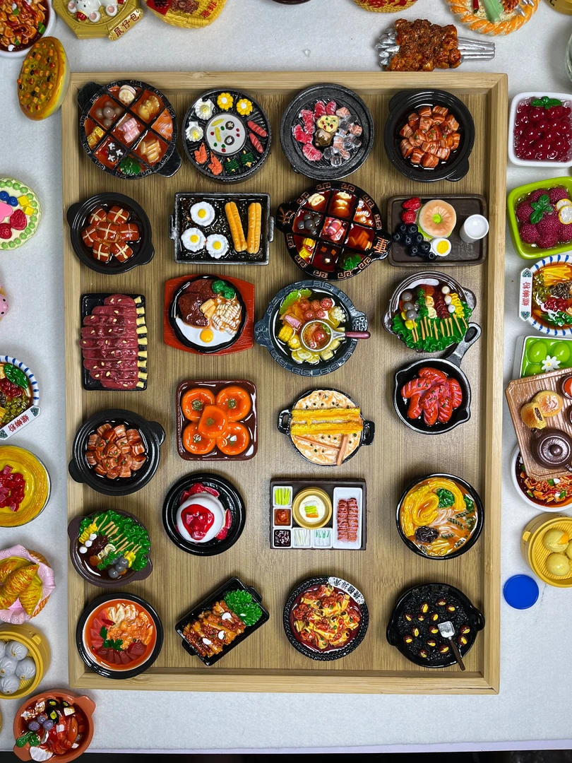 3D食物冰箱贴任选2个