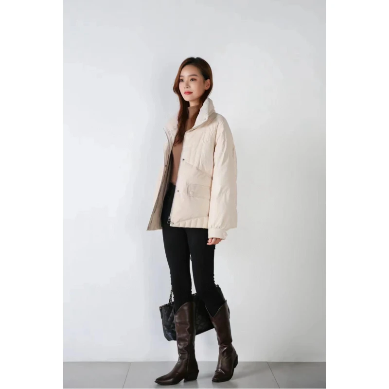 （慈城）2218-1百搭修身羽绒服
