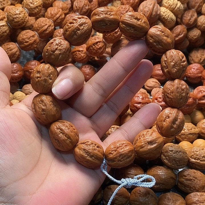 文玩核桃手串粗筋红枣
