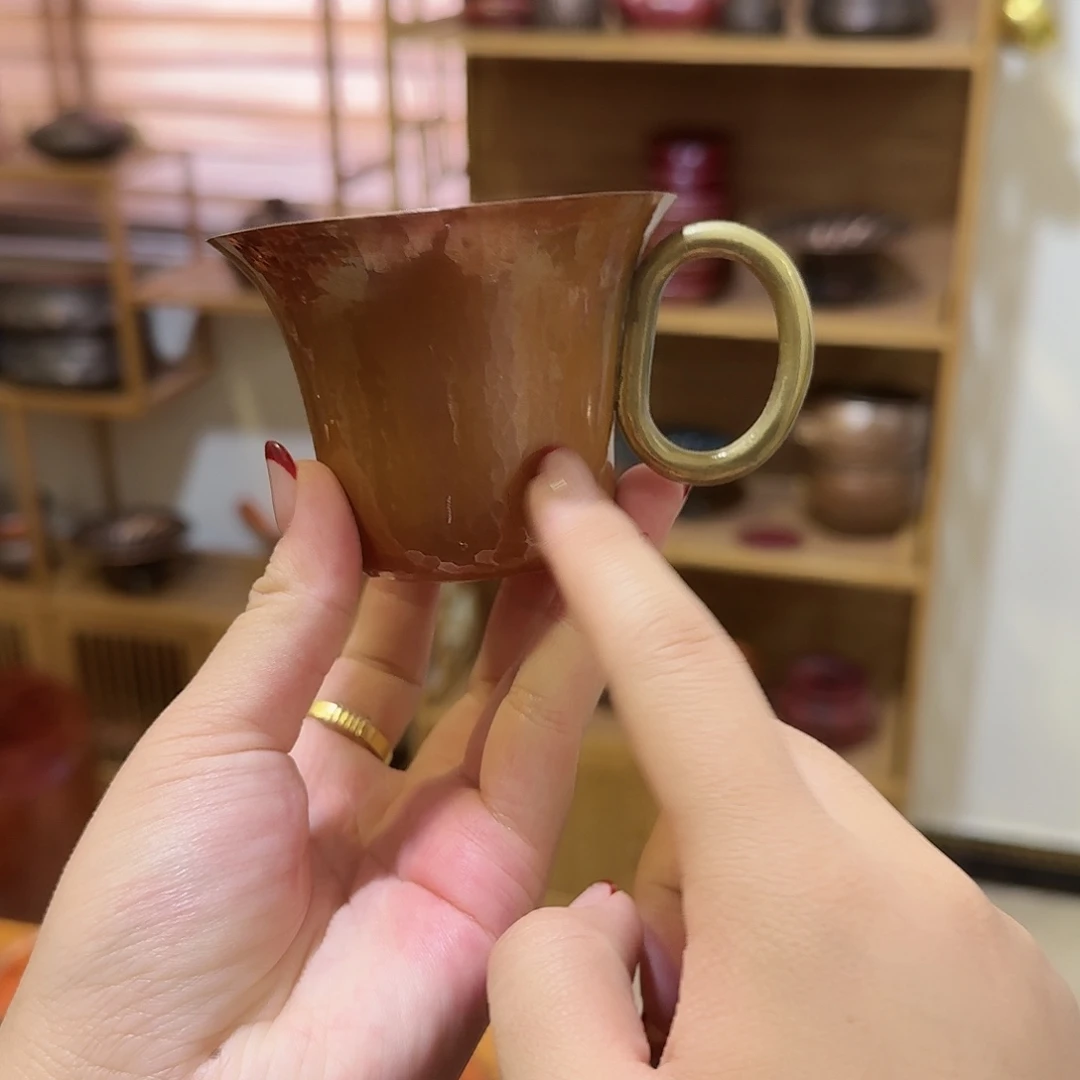 紫铜手工制作摆件