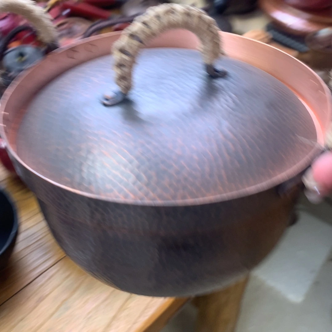 做旧锤纹精工寿喜锅