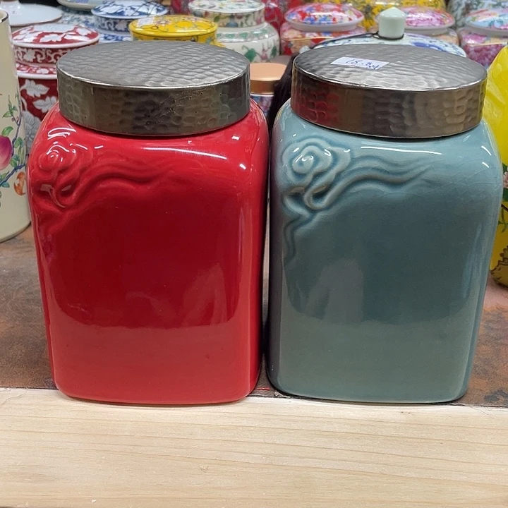 陶瓷罐茶叶罐密封罐储物罐