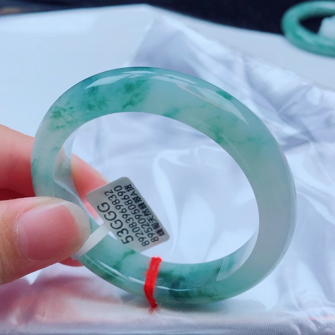 未镶嵌手镯翡翠天然缅甸翡翠A货手镯