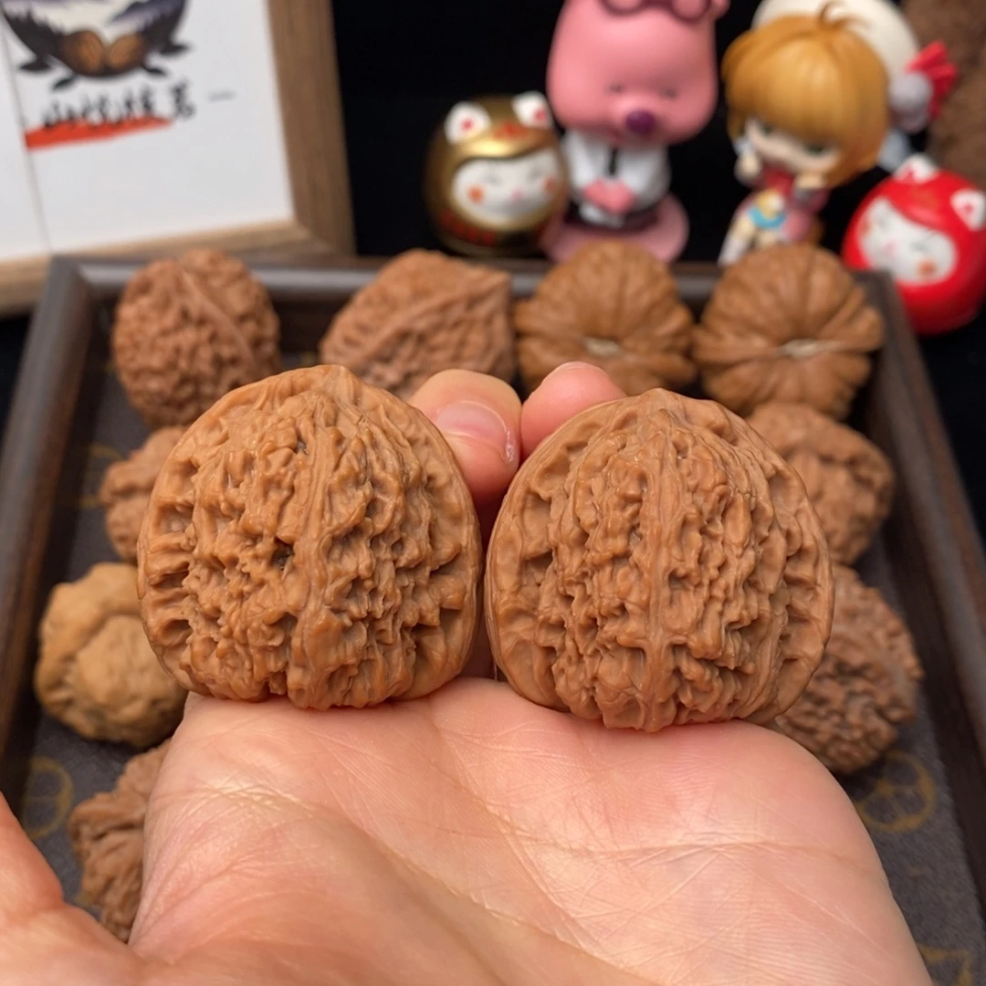 吊坠文玩核桃三角疆39