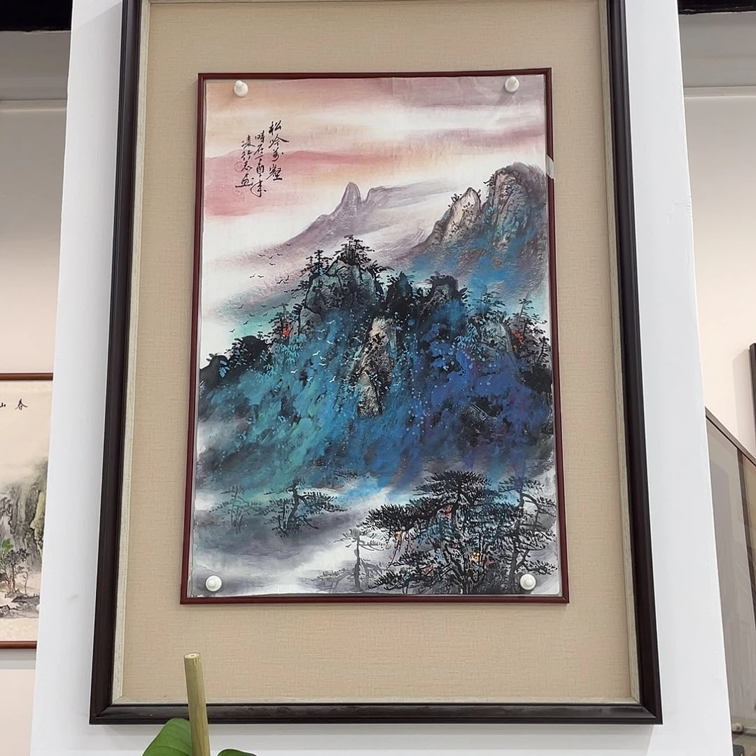 国画凌行志老师手绘国画作品