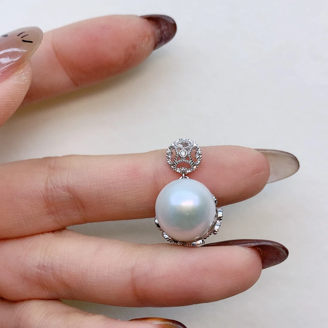 【闪购商品】颈饰银S925镶嵌淡水珍珠