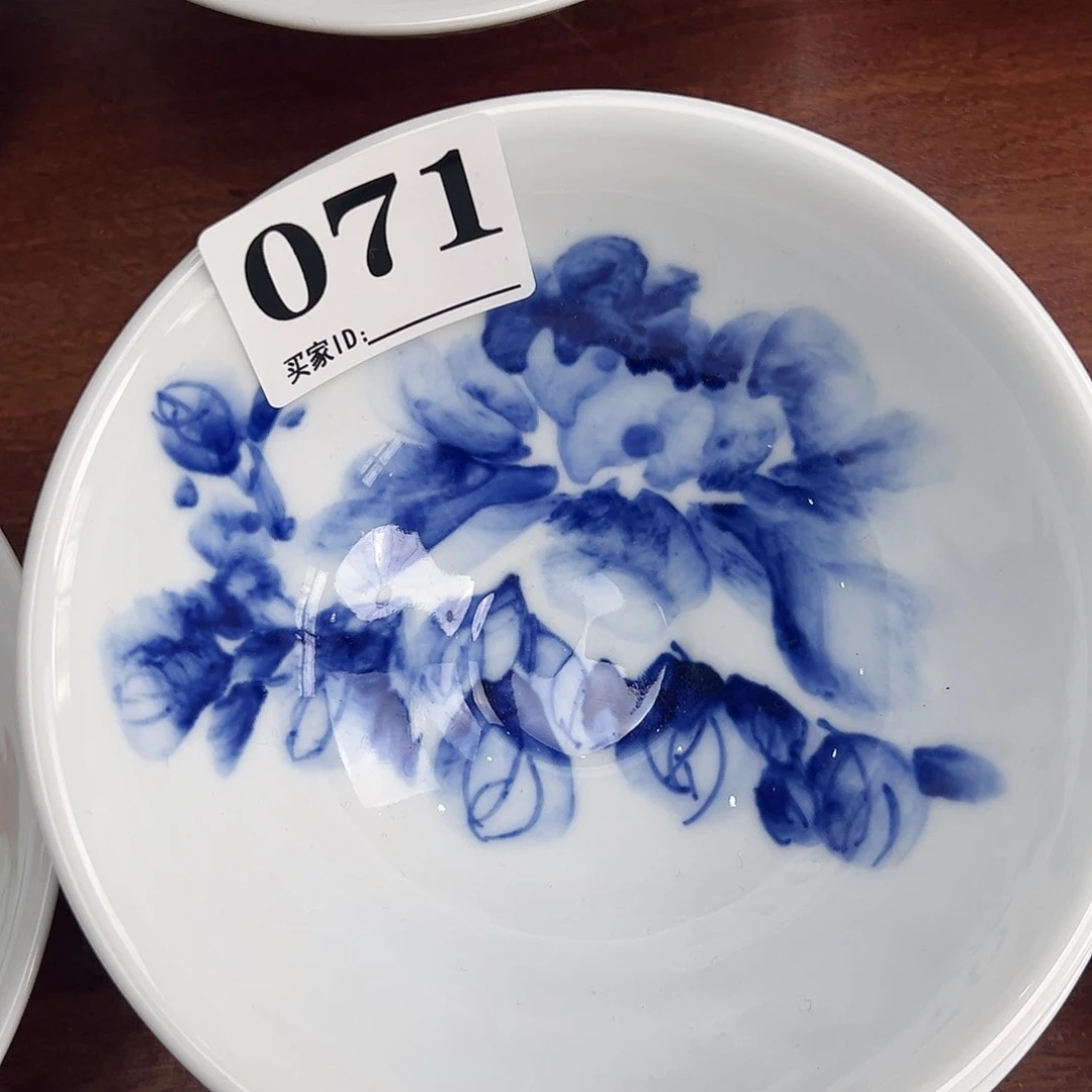 瓷片景德镇陶瓷手工手绘制作