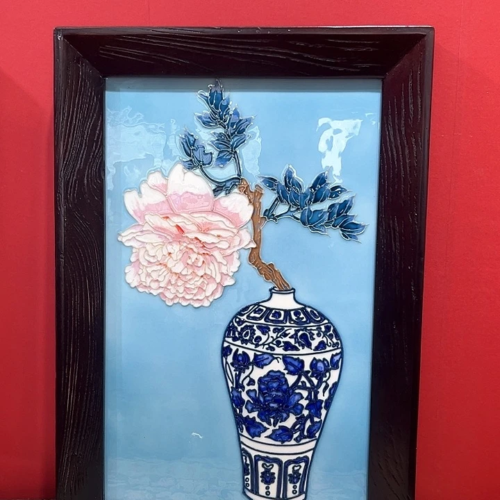 瓷板画瓷板画艺术作品