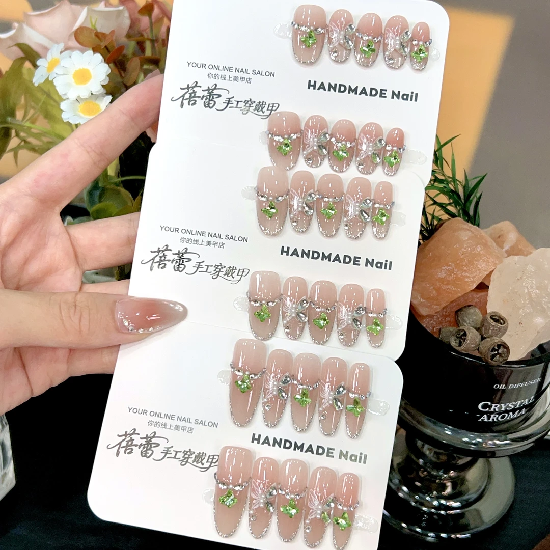 【绿野仙踪】绿蝴蝶精灵仙女纯手工穿戴甲