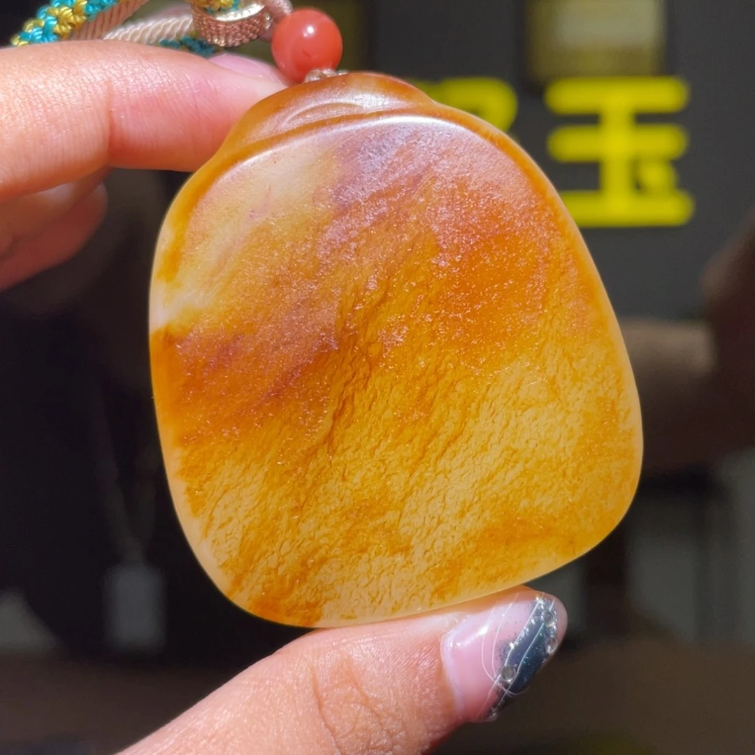 和田玉未镶嵌颈饰D2