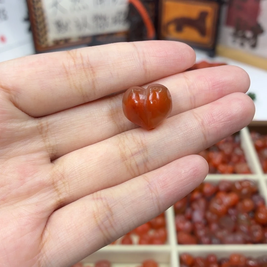 南红玛瑙未镶嵌配饰南红屁桃