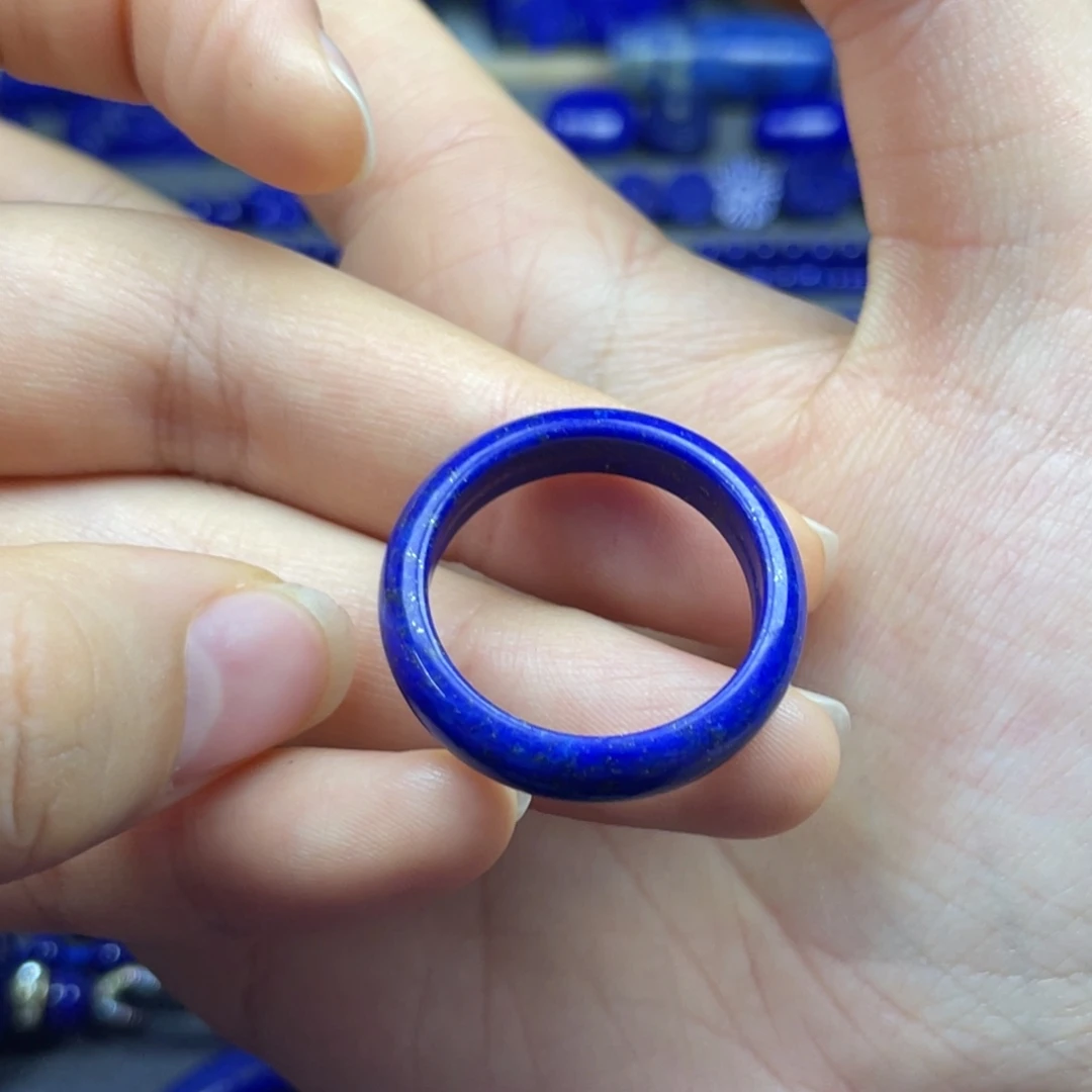 青金石未镶嵌戒圈