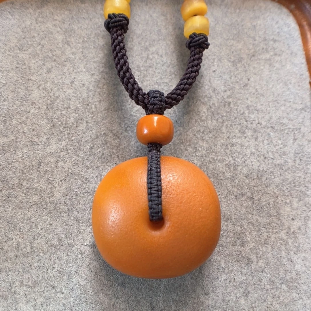 未镶嵌项链蜜蜡蜜蜡吊坠