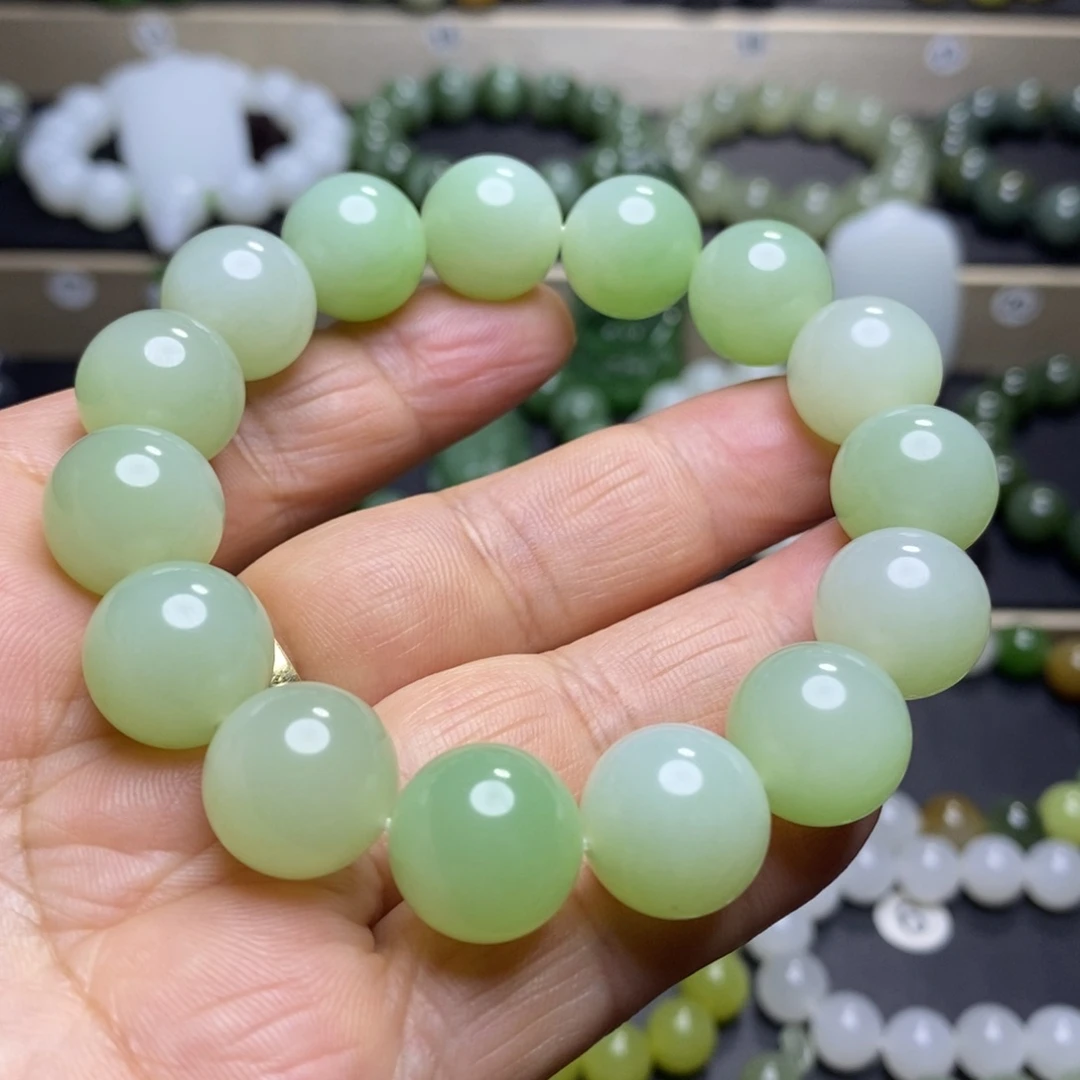 和田玉手串未镶嵌