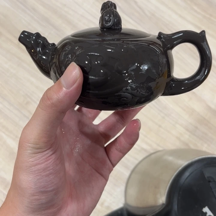 紫砂紫砂茶壶原矿无添加手工制作