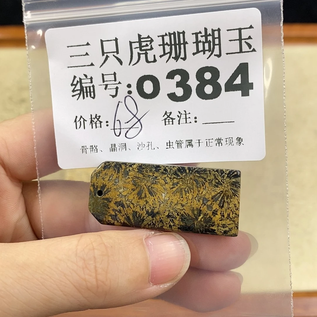 硅化珊瑚（珊瑚玉）1未镶嵌十