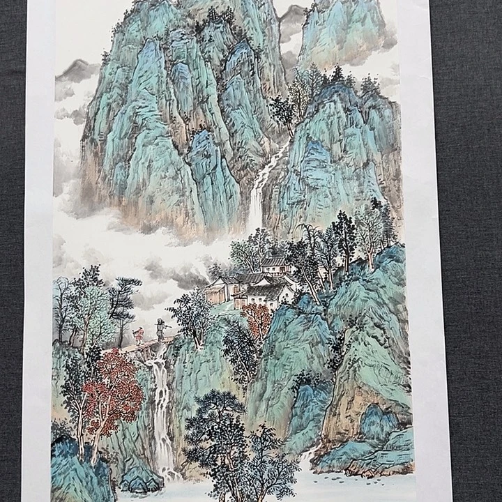 国画书画作品多次