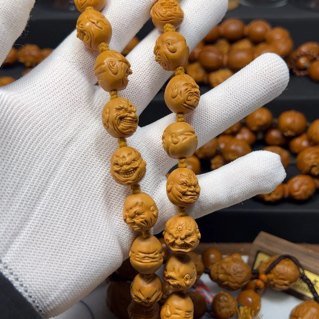 用***8橄榄核手串/手链1.45恶僧全家福