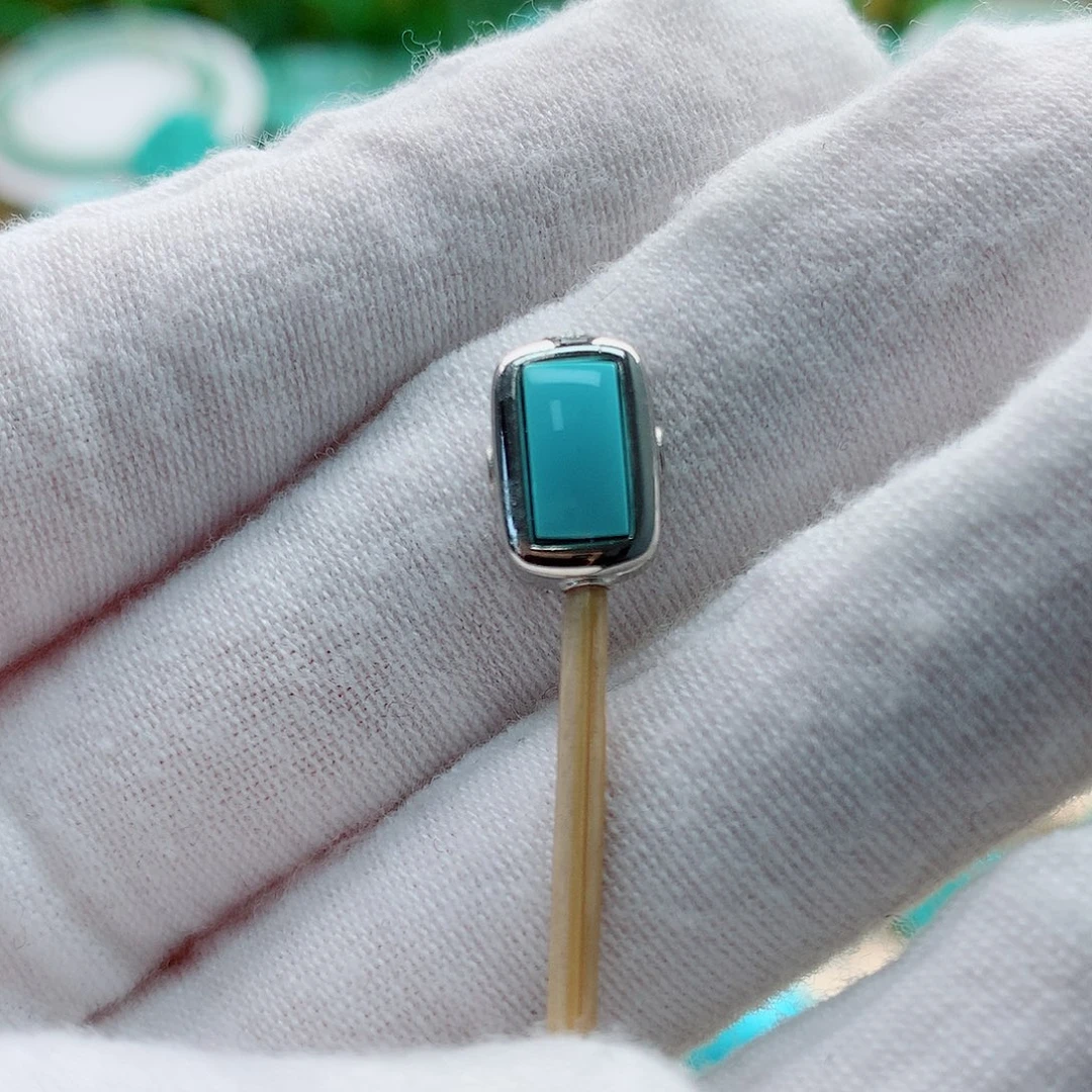 绿松石银S925镶嵌配饰