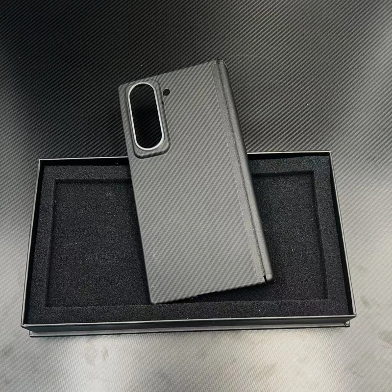 凯夫拉臻选丨Galaxy W25/Z fFlip凯夫拉芳纶纤维中轴手机壳微瑕款