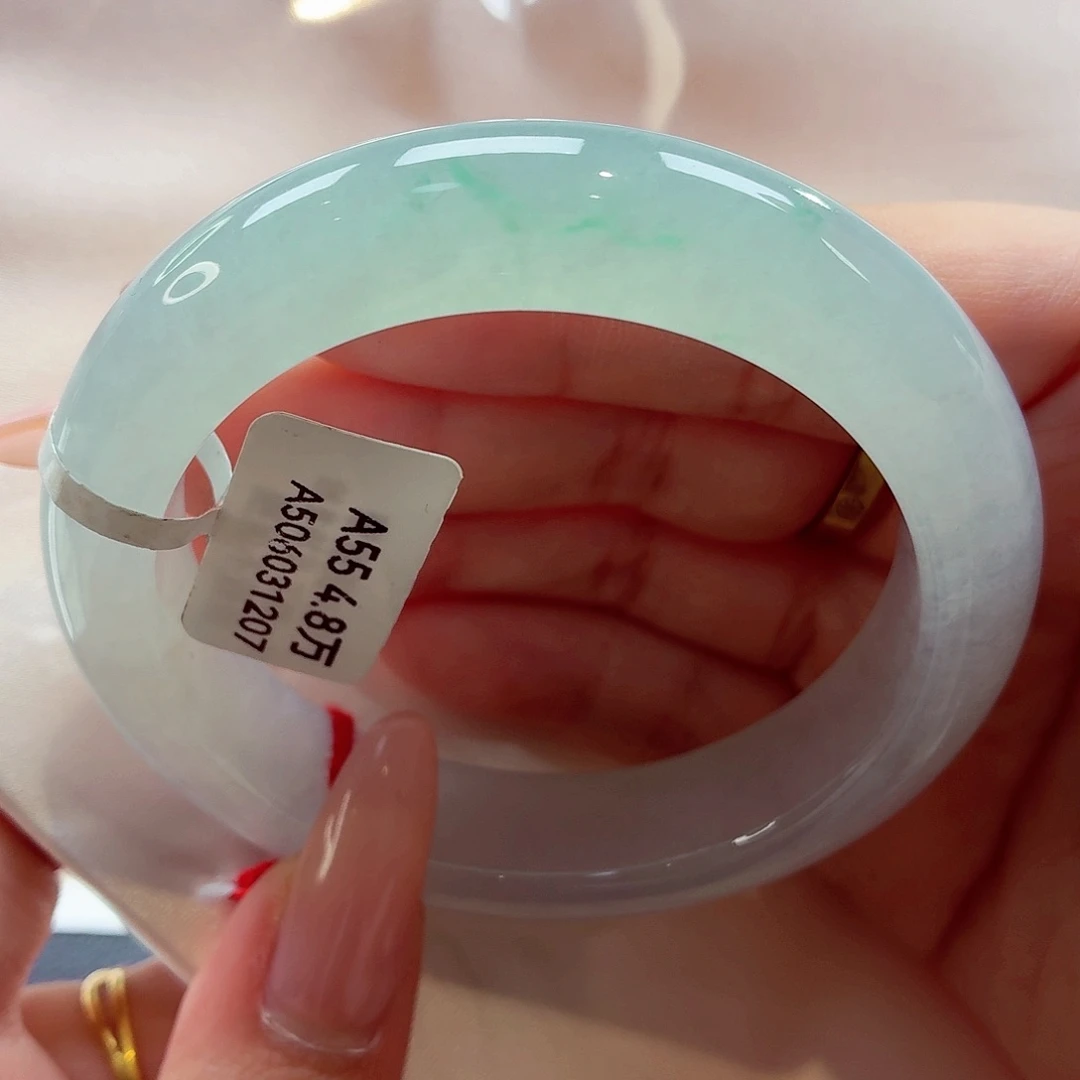 翡翠未镶嵌手镯22（51号）