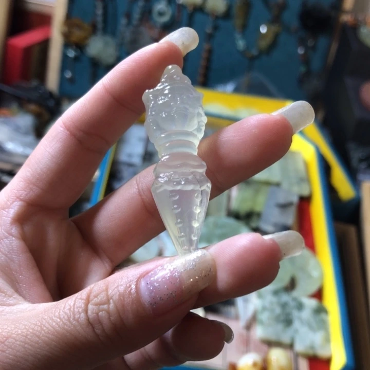 岫玉未镶嵌岫玉挂件