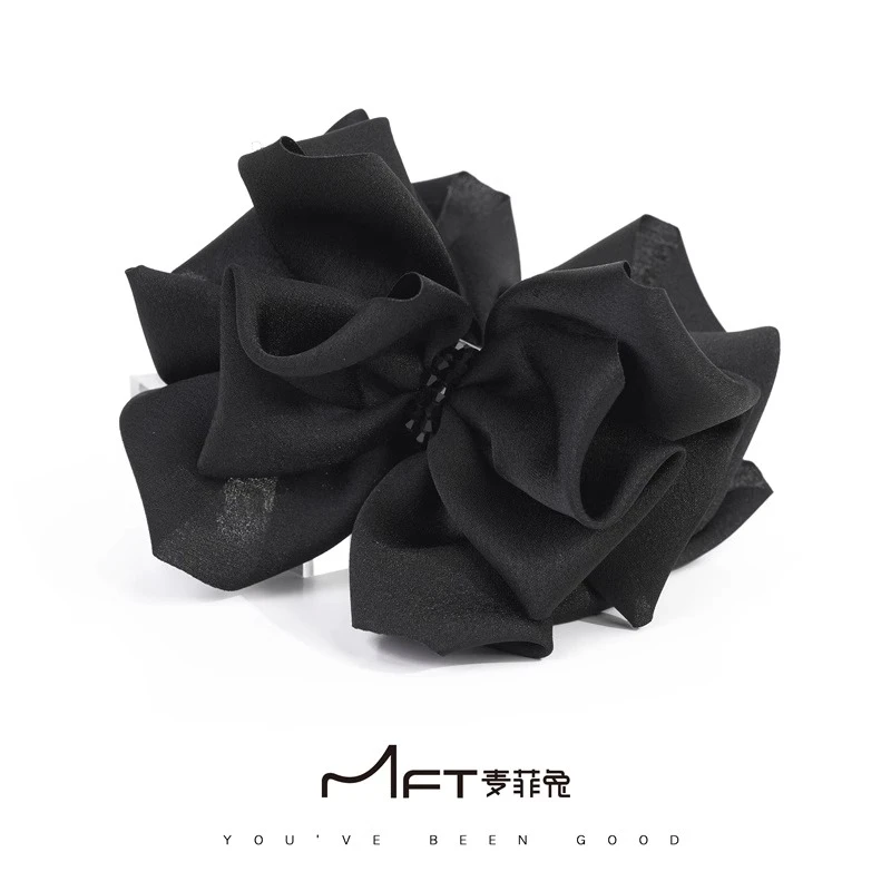 爆款尽夏丸子夹2025新款简约百搭显发量懒人丸子头抓夹时尚发饰