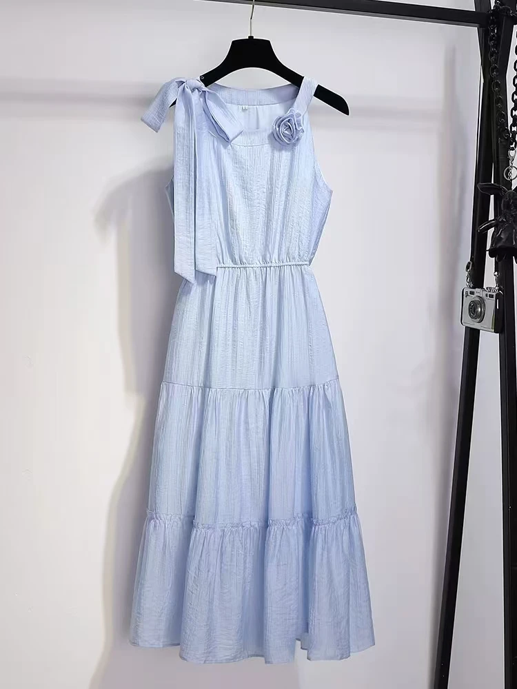 F401-500夏季吊带连衣裙纯欲温柔风甜美（不是主图款以直播间为准）