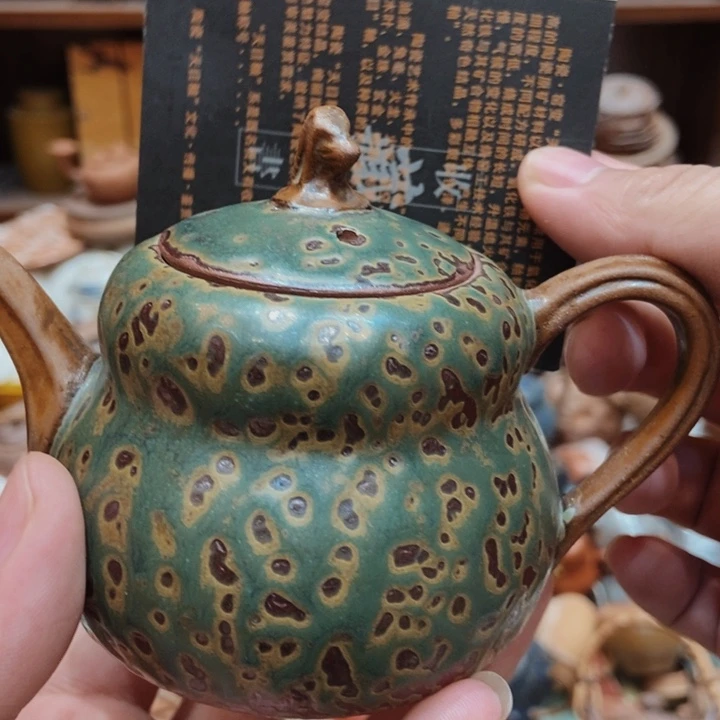 柴烧老岩泥高端茶器