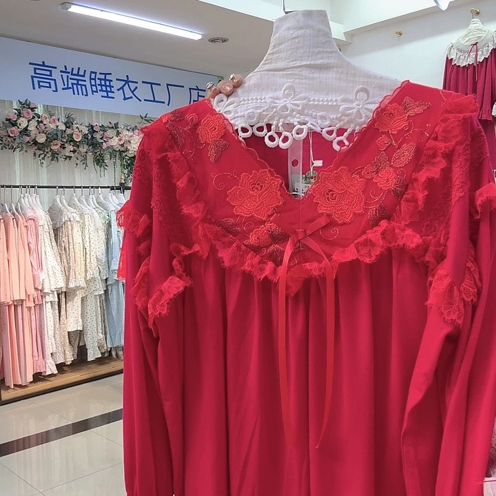 三醋酯纤维宫廷款两件套