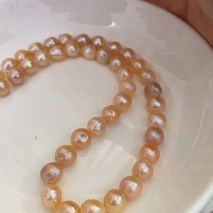 未镶嵌项链淡水珍珠