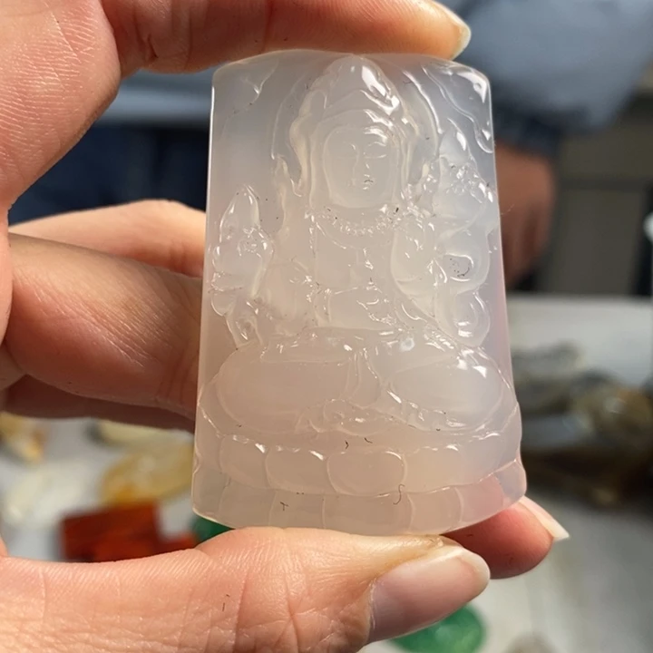 玛瑙/玉髓吊坠(不含链)未镶嵌