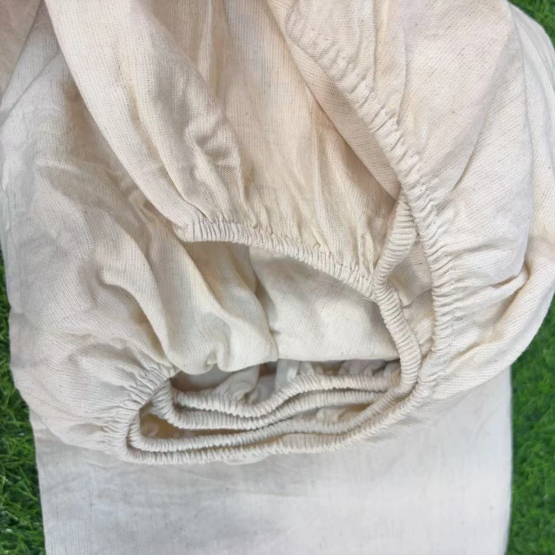 自产自销：棉麻单床笠干爽透气床垫保护套舒适亲肤家用神器柔软ZS