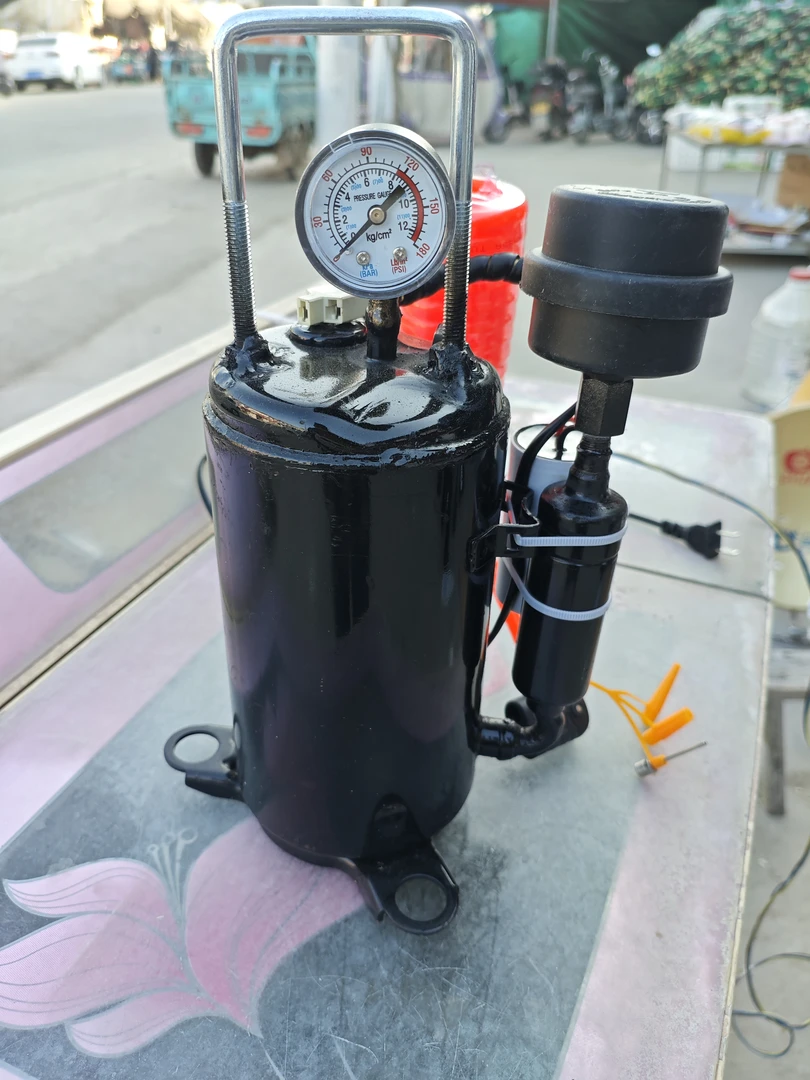 气泵 汽车空调压缩机改装 抽真空新式抽打两用真空泵