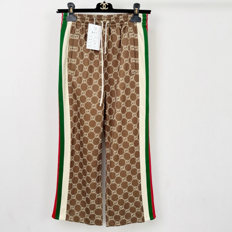未使用 GUCCI/古驰 Gucci古奇全新运动裤 阔腿裤 Xxs码 腰围70