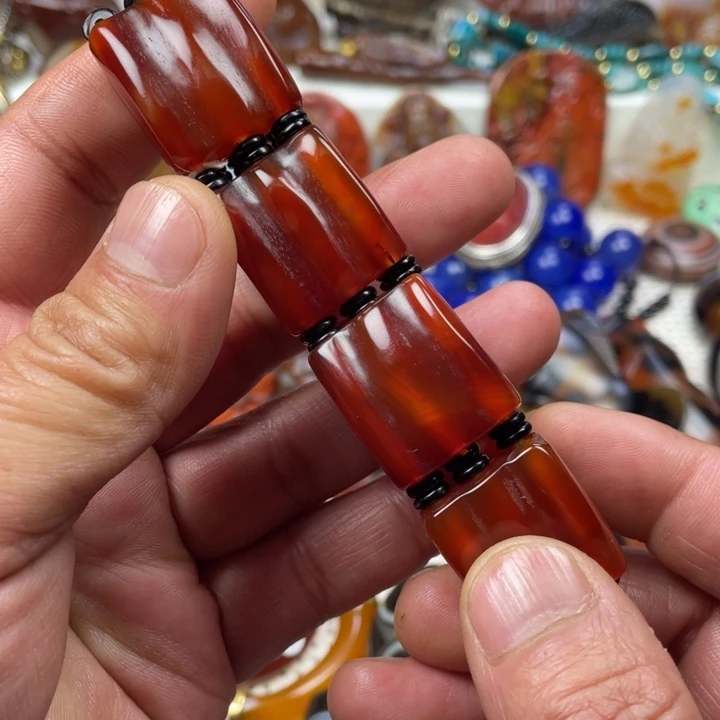 玛瑙/玉髓未镶嵌颈饰