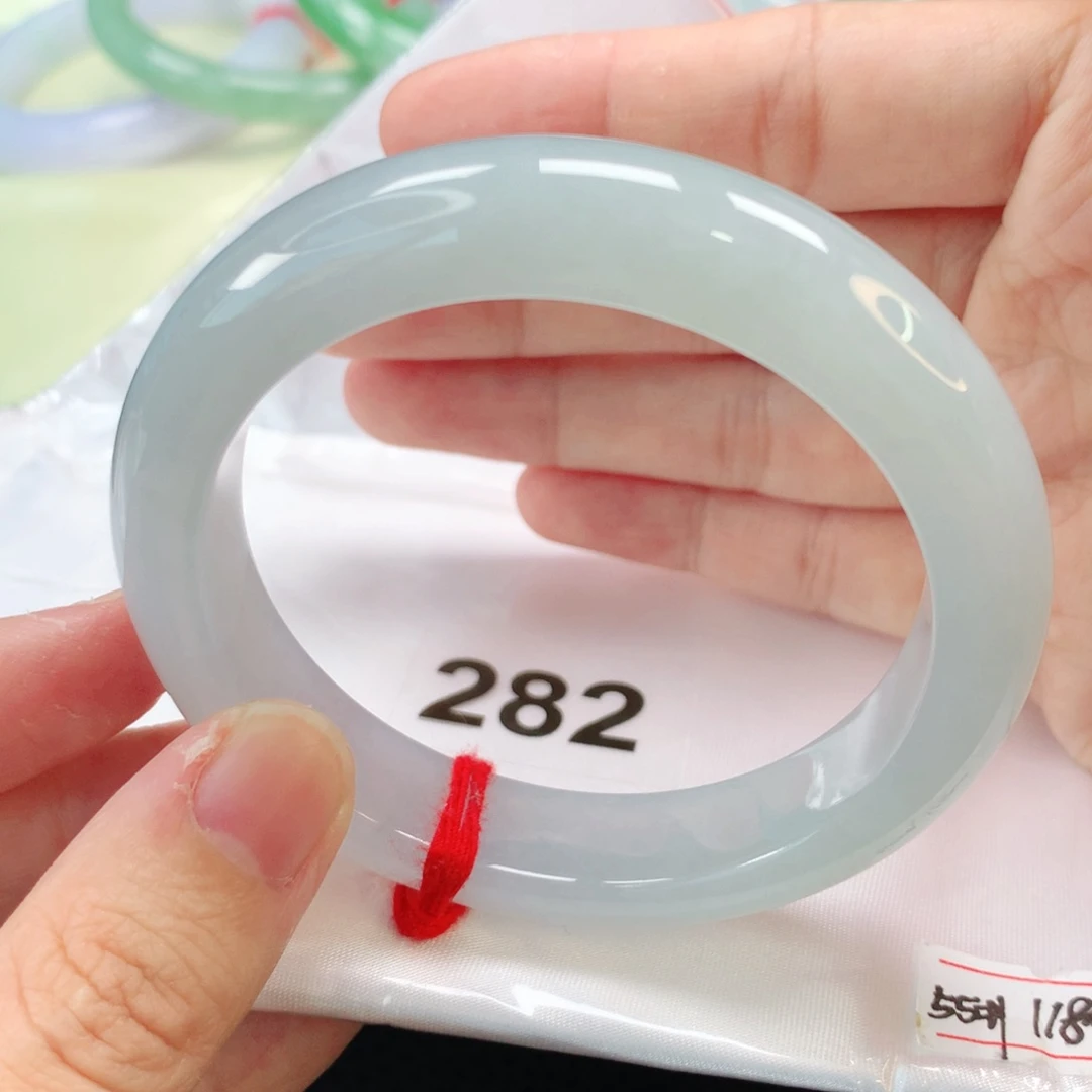 未镶嵌手镯翡翠缅甸55