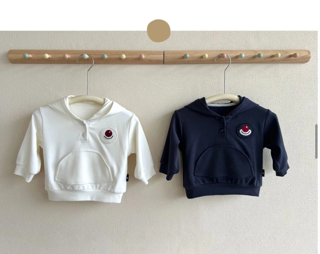 NO退NO换丸纸25年春款 WZ15062 连帽卫衣