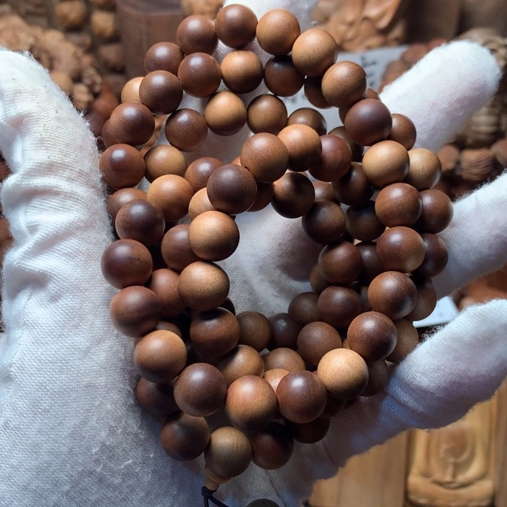 檀香木手串/手链老山檀香1.0多横