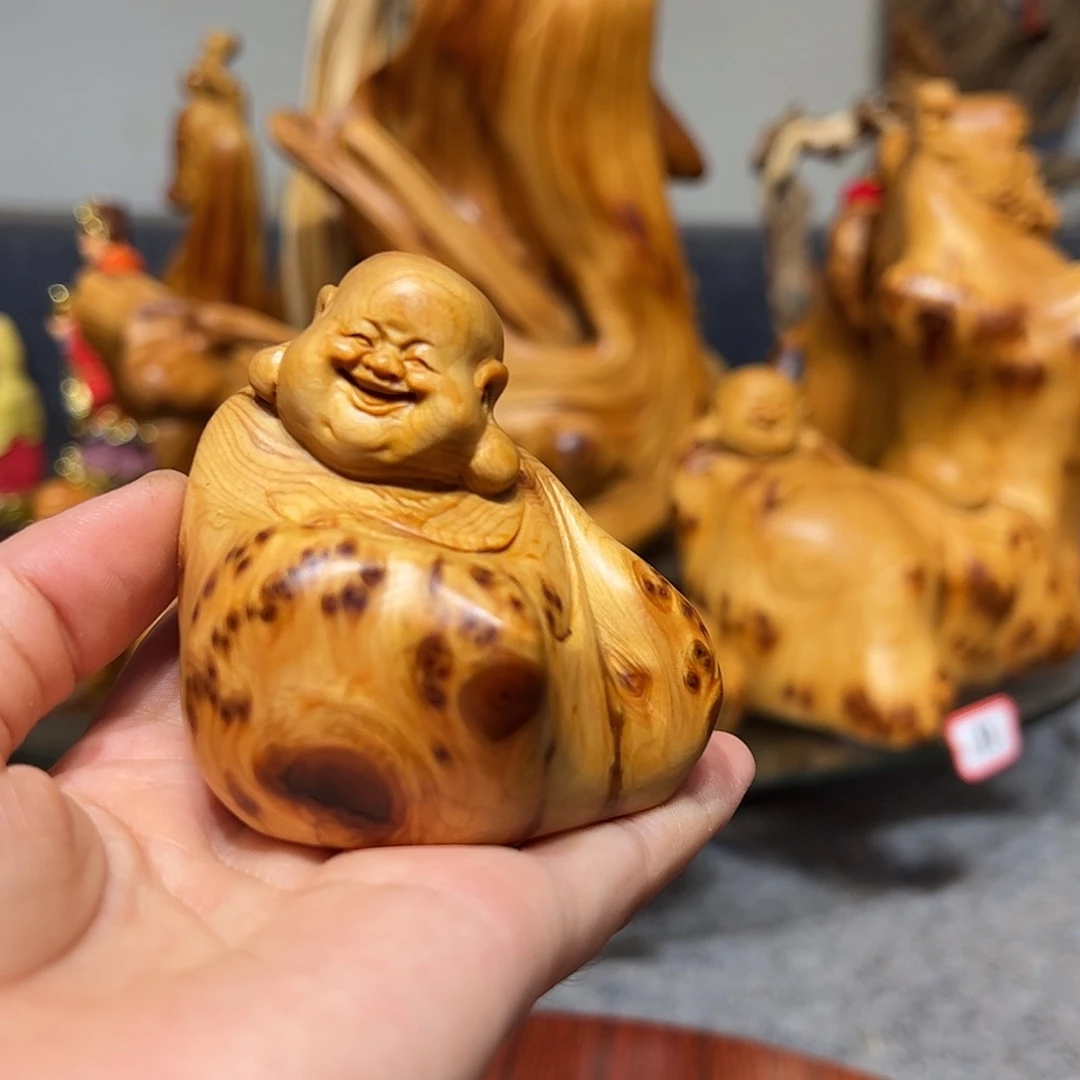 柏木（崖柏）崖柏木手把件摆件