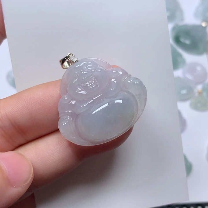 颈饰未镶嵌翡翠佛公