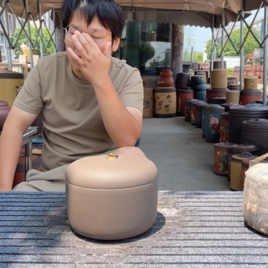 紫砂茶叶罐紫砂茶叶罐