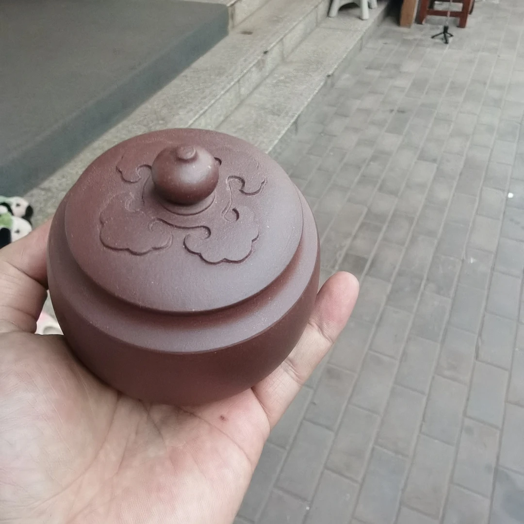 紫砂醒茶罐手工制作