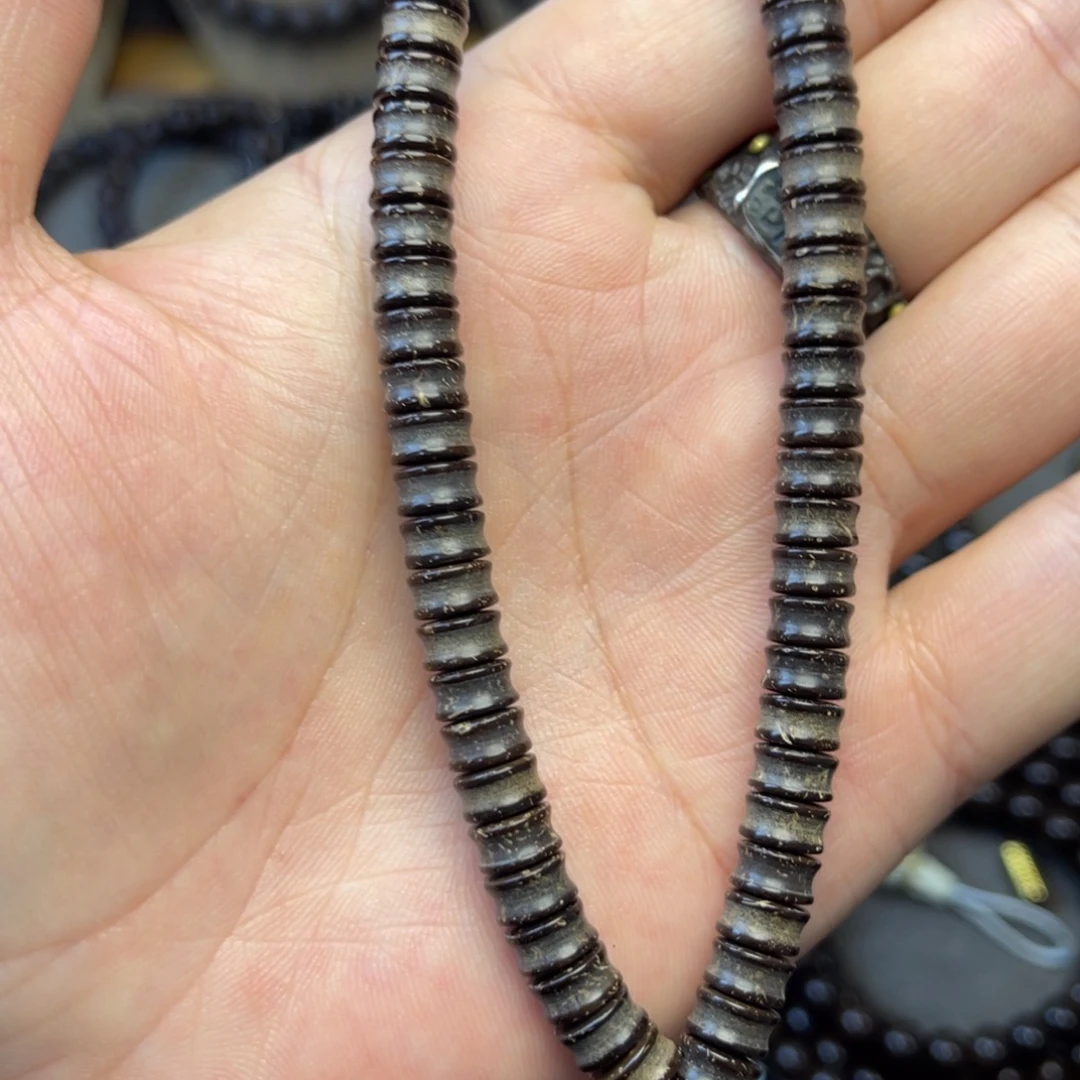 椰蒂吊坠竞拍福利椰蒂手持竹节（步步高升）56颗籽