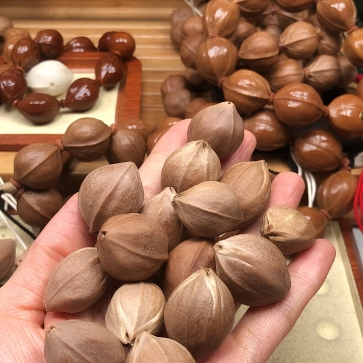 落****手串橄榄核梅林铁核处理