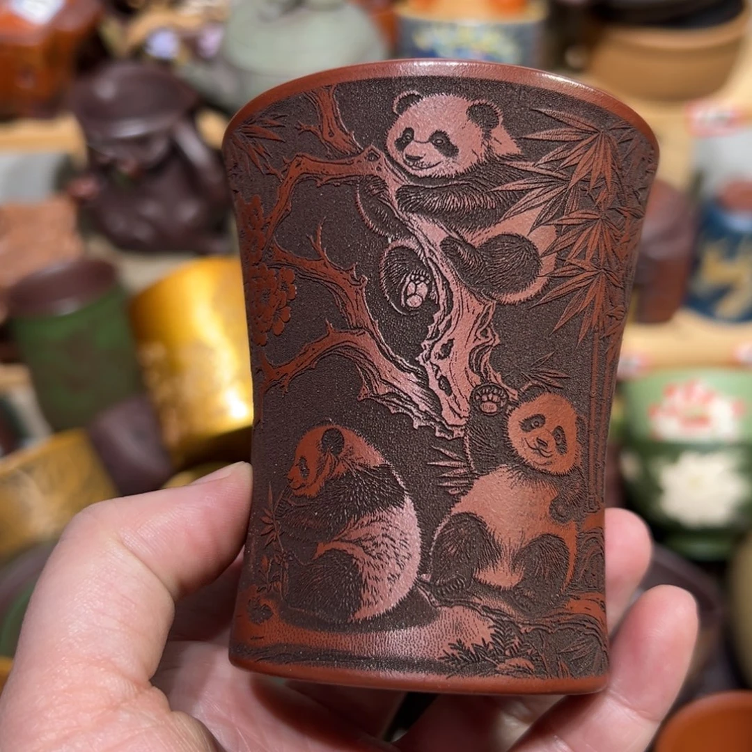 茶杯紫砂宜兴紫砂主人杯