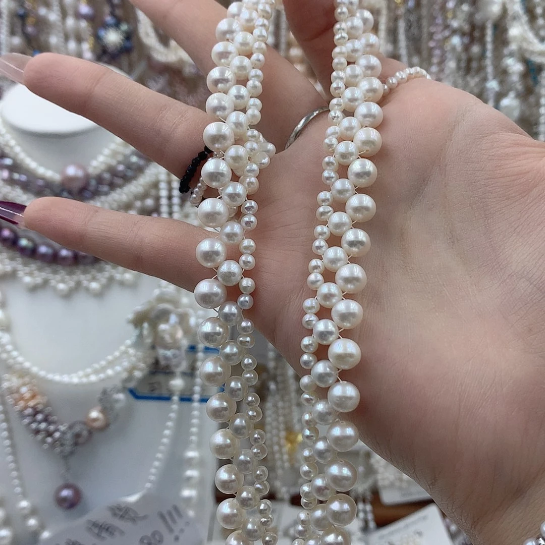 k***e银S925镶嵌耳饰淡水珍珠