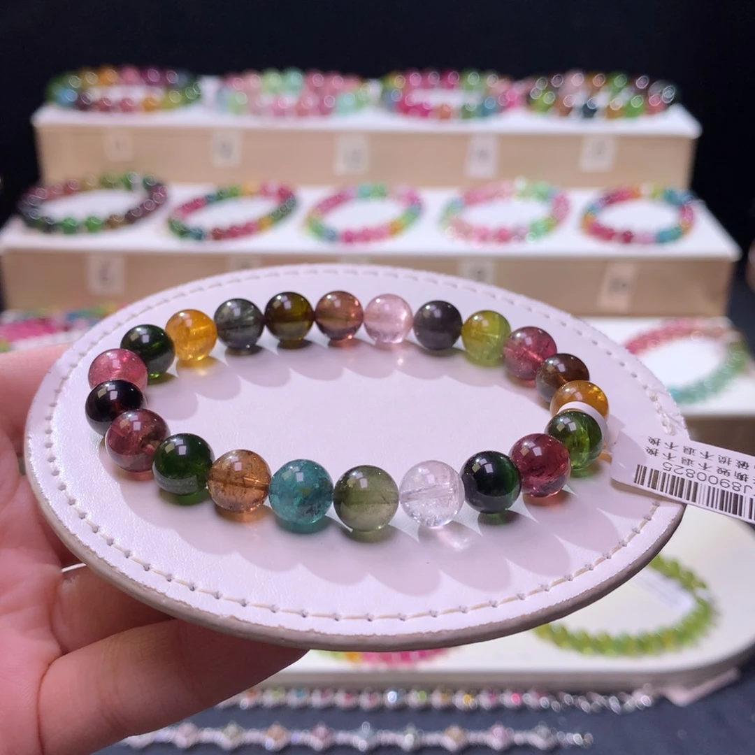 未镶嵌手链碧玺碧玺