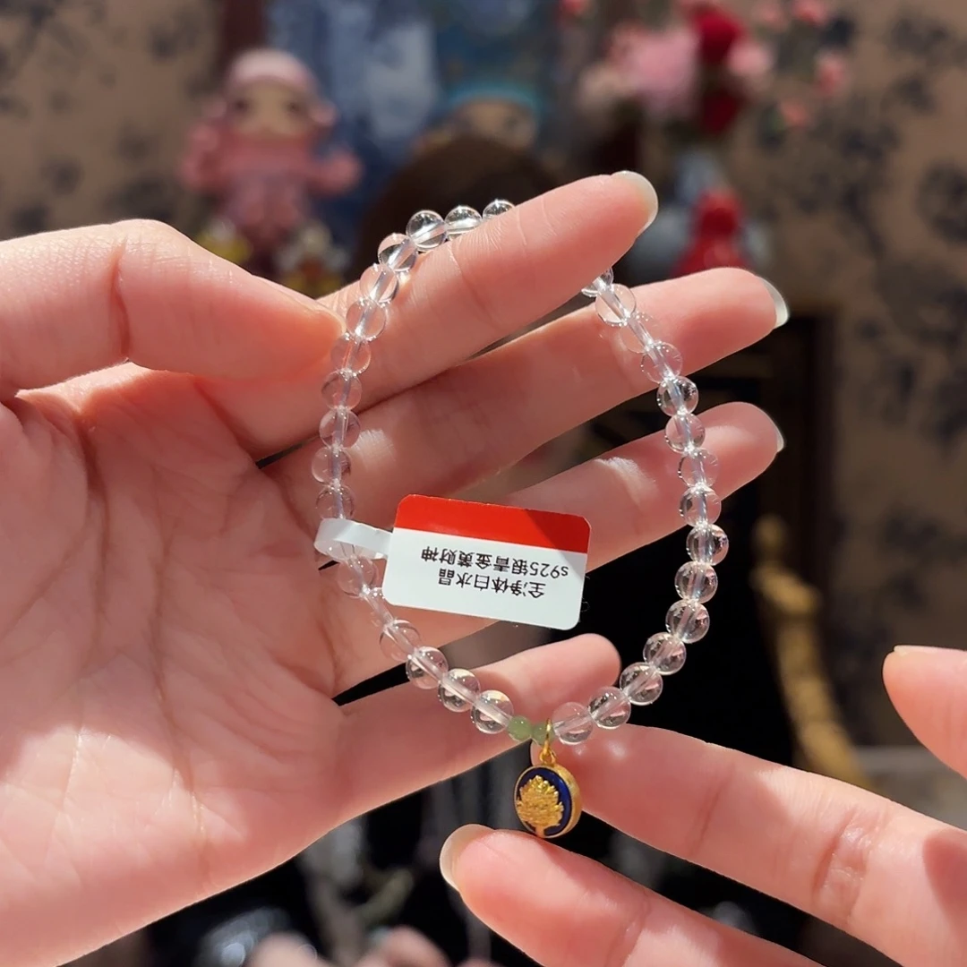 水晶手串未镶嵌多样性发其一
